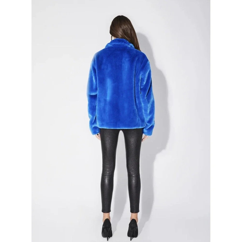 RtA‎ REESE JACKET MAGNETIC BLUE Oversized Size Medium NEW! MSRP $395 - Picture 4 of 10